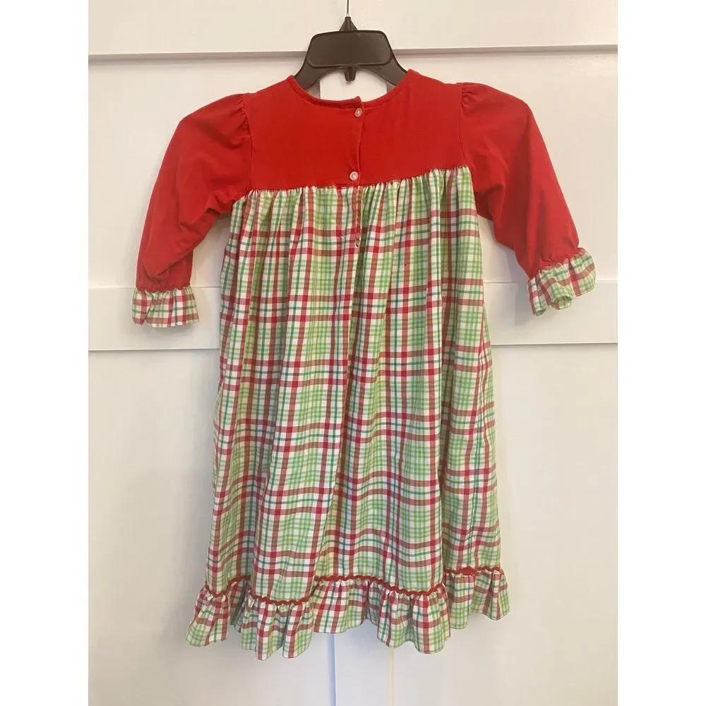 Banana Split Christmas Nightgown girls size 8/10‎